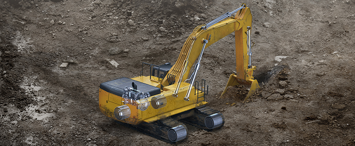 Excavadora de Construcción