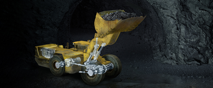 Excavadora Subterránea para Minería
